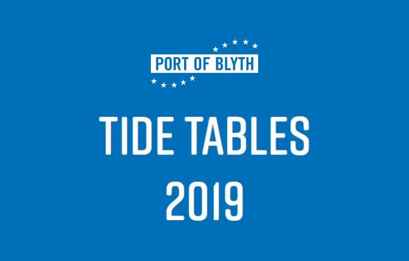Port of Blyth Tide Tables 2019