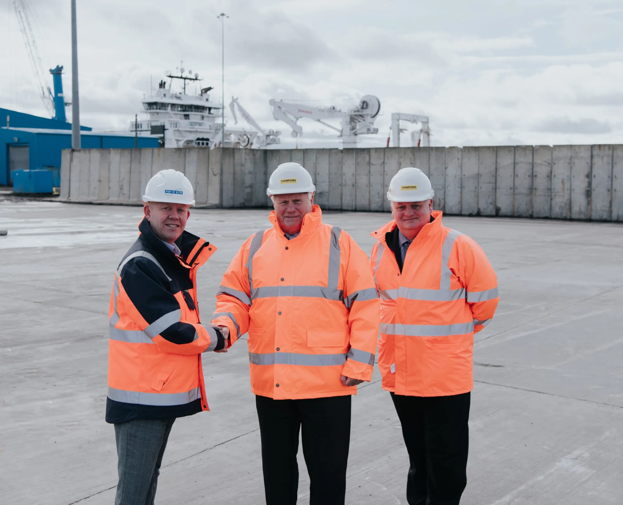 Port of Blyth & Thompsons of Prudhoe Announce Offshore Decommissioning Partnership