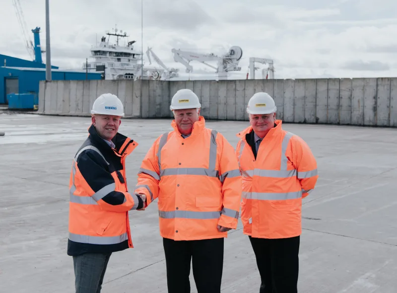 Port of Blyth & Thompsons of Prudhoe Announce Offshore Decommissioning Partnership
