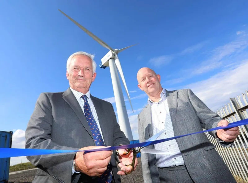 Wind Turbine Training Facility opening